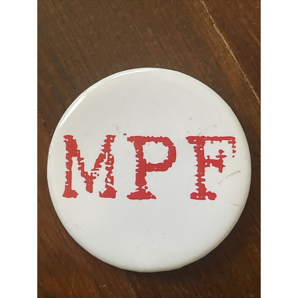 Metrostars MPF Metro Playoff Fever Soccer MLS Large Pin 2.5" Rare NYRB